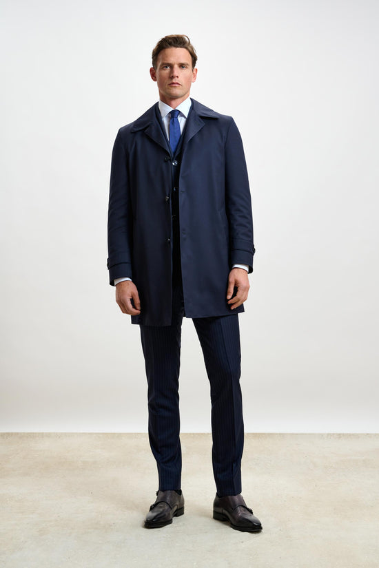 Lomond Raincoat Navy - View 6