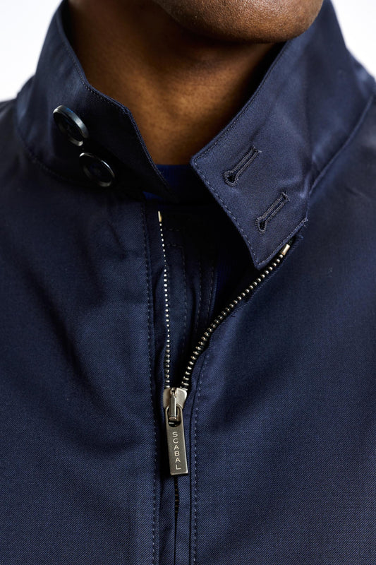 Warwick Bomber Jacket Dark Blue - View 3