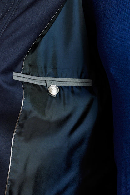 Warwick Bomber Jacket Dark Blue - View 5