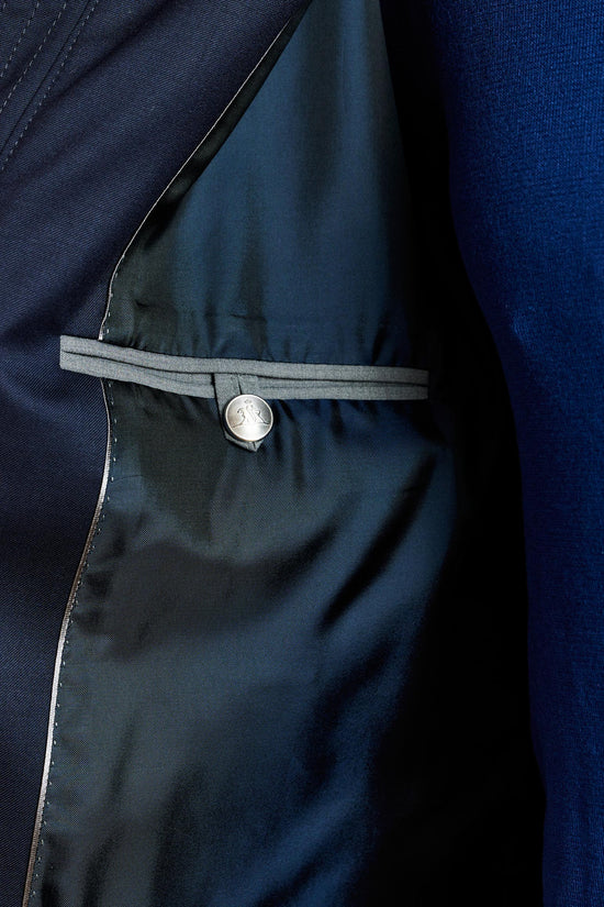 Warwick Bomber Jacket Dark Blue - View 5