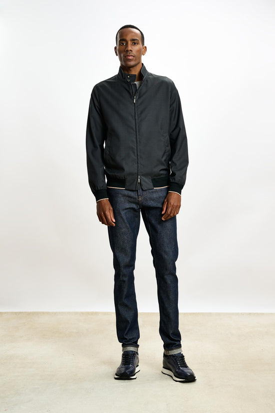 Warwick  Bomber Jacket Dark Grey - View 1