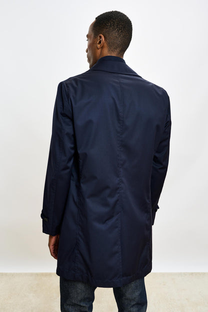Lomond Reversible Raincoat Navy - View 6