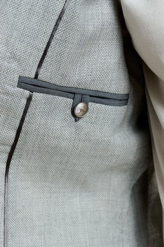 Exmoor Safari Jacket Light Grey - View 9