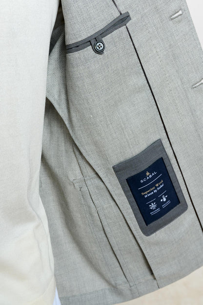 Exmoor Safari Jacket Light Grey - View 10