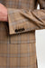 Stanfield Jacket Crossover Check Rust - View 5