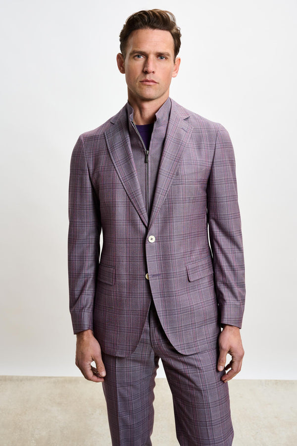 Glen Check Stanfield Jacket Crossover