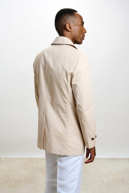Nelson Cotton Tech Peacoat Beige - View 7