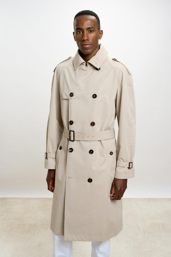Trench De Algodón Tech Marlow Beige