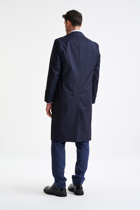 Navy Cotton Tech Car Coat Rannoch