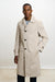 Rannoch Cotton Tech Car Coat Beige - View 1
