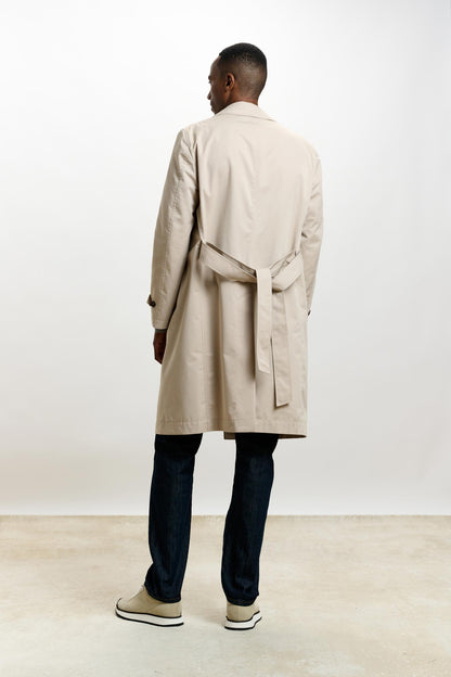 Rannoch Cotton Tech Car Coat Beige - View 7