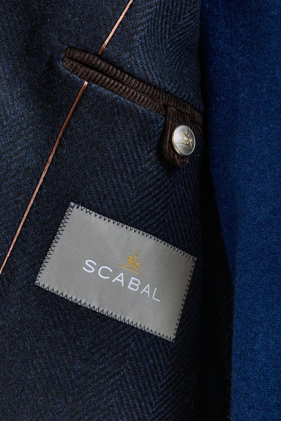 Navy Wool Nelson Peacoat Zeus - View 7