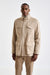 Beige 100% Cashmere Dartmoor Field Jacket Zeus - View 3