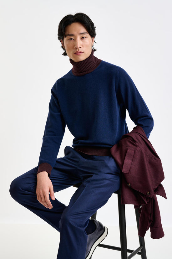 Red 100% Cashmere Shirt Jacket Bliss - View 7