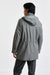 Grey Wool & Cashmere Leeds Coat Zeus - View 7