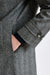 Grey Wool & Cashmere Leeds Coat Zeus - View 4