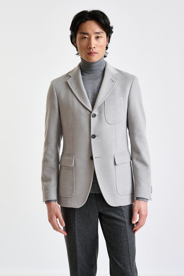 Chaqueta Penrith De Lana Gris Zeus