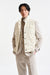 Light Beige Wool Keswick Waistcoat Flannel & Saxony - Image 1