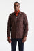 Medium Brown Wool Plymouth Shirt Jacket Trend - Image 1