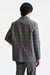 Check Grey Wool Troy Tech Jacket Hybrid - Image 8
