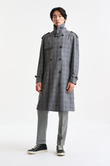 Black & White Wool Marlow Tech Jacket Hybrid - Image 2