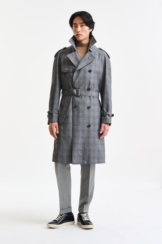 Black & White Wool Marlow Tech Jacket Hybrid - Image 6