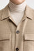 Hellkariert, beige, 100 % Wolle, Plymouth-Overshirt „Mistral“
