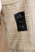 Hellkariertes, braunes Plymouth-Overshirt aus 100 % Wolle, Freestyle