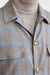 Medium beige 100% wol Super 130's Plymouth-overshirt Cascade
