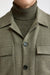 Lichtgroen 100% wol Plymouth-overshirt Mistral