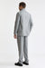 Light Grey 100% Wool Super 120's Troy Jacket Flannel & Saxony