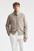 Hellbeige, aus Wolle und Baumwolle: Warwick-Bomberjacke „Mistral“