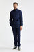 Light Blue 100% Wool Super 100's Exmoor Safari Jacket Flannel & Saxony