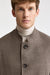 Hellbraune Jacke „Troy“ aus 100 % Wolle, Modell „Mistral“