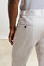 Perth Drawstring Trouser Cashmere Cotton Light Beige - View 4