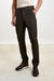 Perth Drawstring Trouser Image solaro Dark Brown - View 1