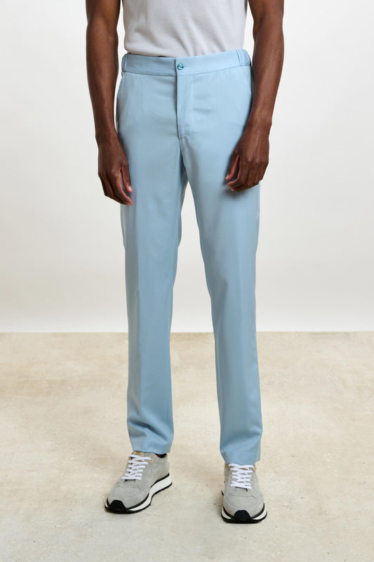 Pantalon Perth à Cordon New Deluxe Uni Bleu