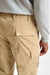 Light Brown Cotton Helston Cargo Trouser Corduroy - View 4