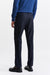 Pantalon Bleu Foncé 100% Laine Perth À Cordon Coulissant Capri