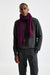 100% Pure Cashmere Scarf Purple - View 2