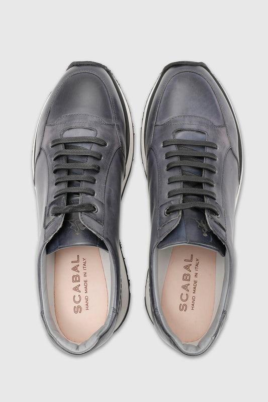 Scabal Sportswear Runner Petrol Blue - View 1