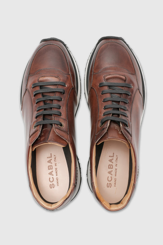 Scabal Sportswear Runner Brown - View 2