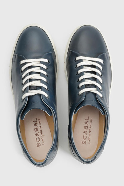 Scabal's Navy Sportswear Trainer - Image 1