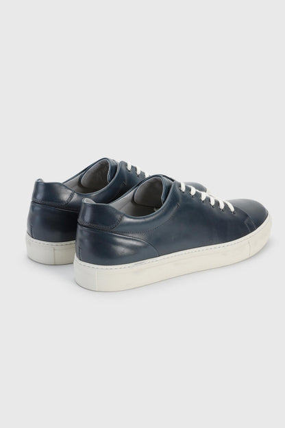 Scabal's Navy Sportswear Trainer - Image 2