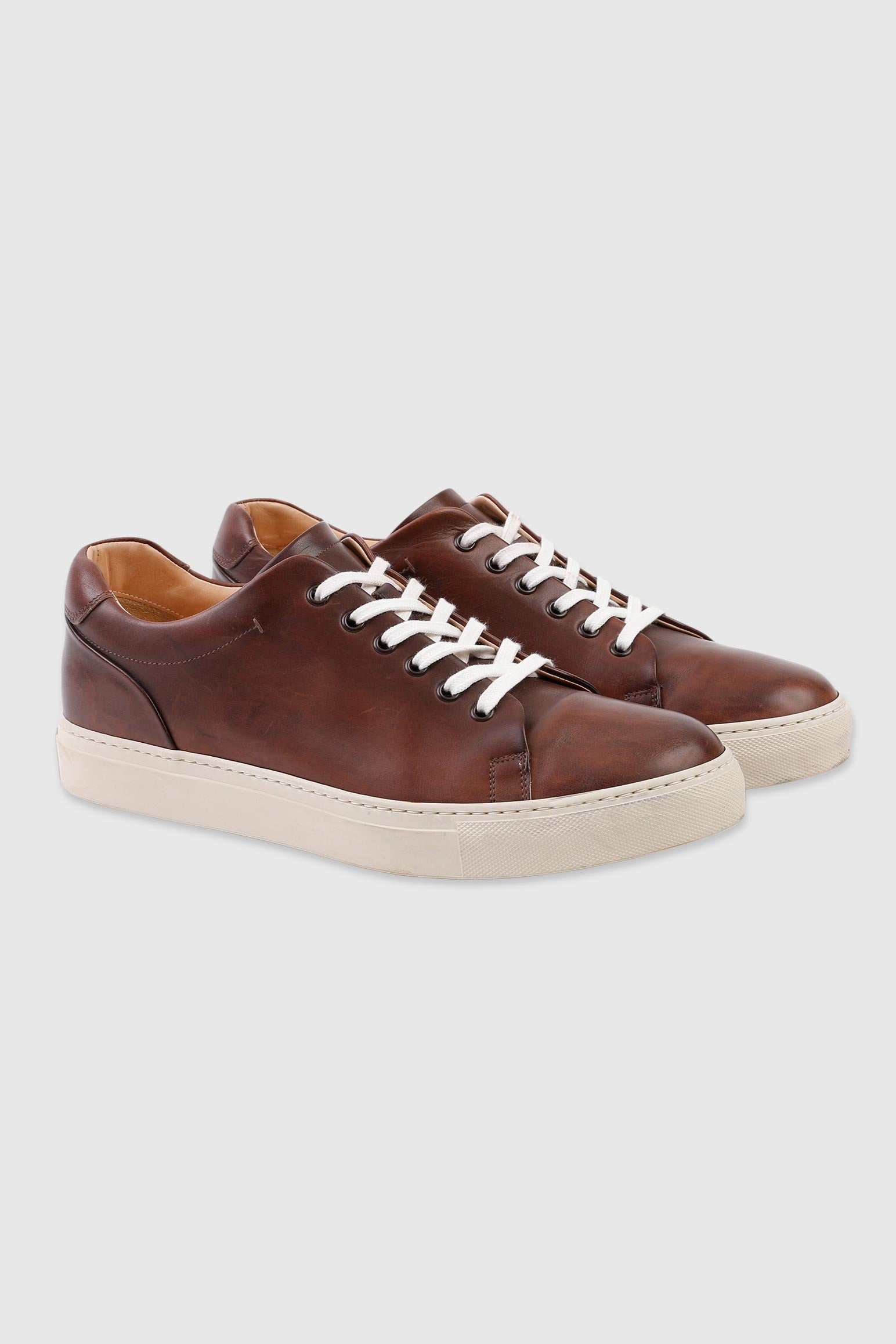 Scabal Sportswear Trainer Brown - View 1