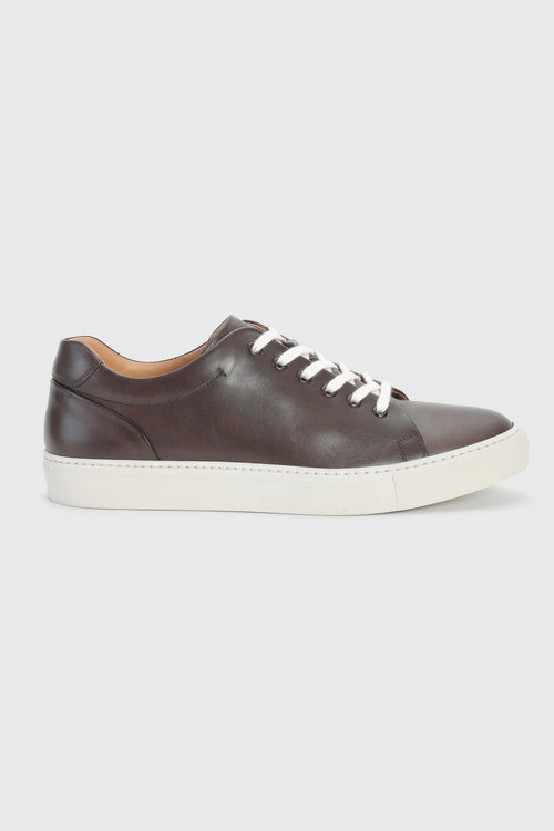 Scabal's Brown Sportswear Trainer - Image 1