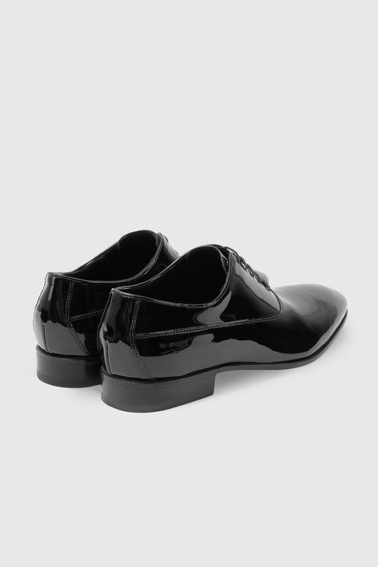 Scabal Evening Oxford Shoe Black - View 3