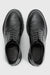 Black Glazed Calfskin Derby R Shoes - Image 1