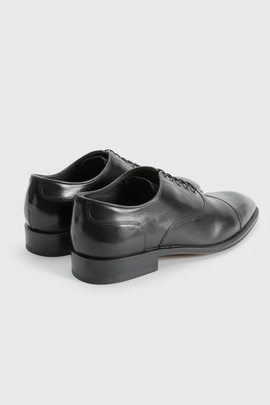 Scabal Black Oxford Light Shoe - Image 2