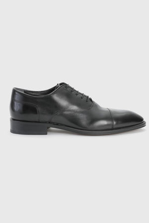Scabal Black Oxford Light Shoe - Image 3